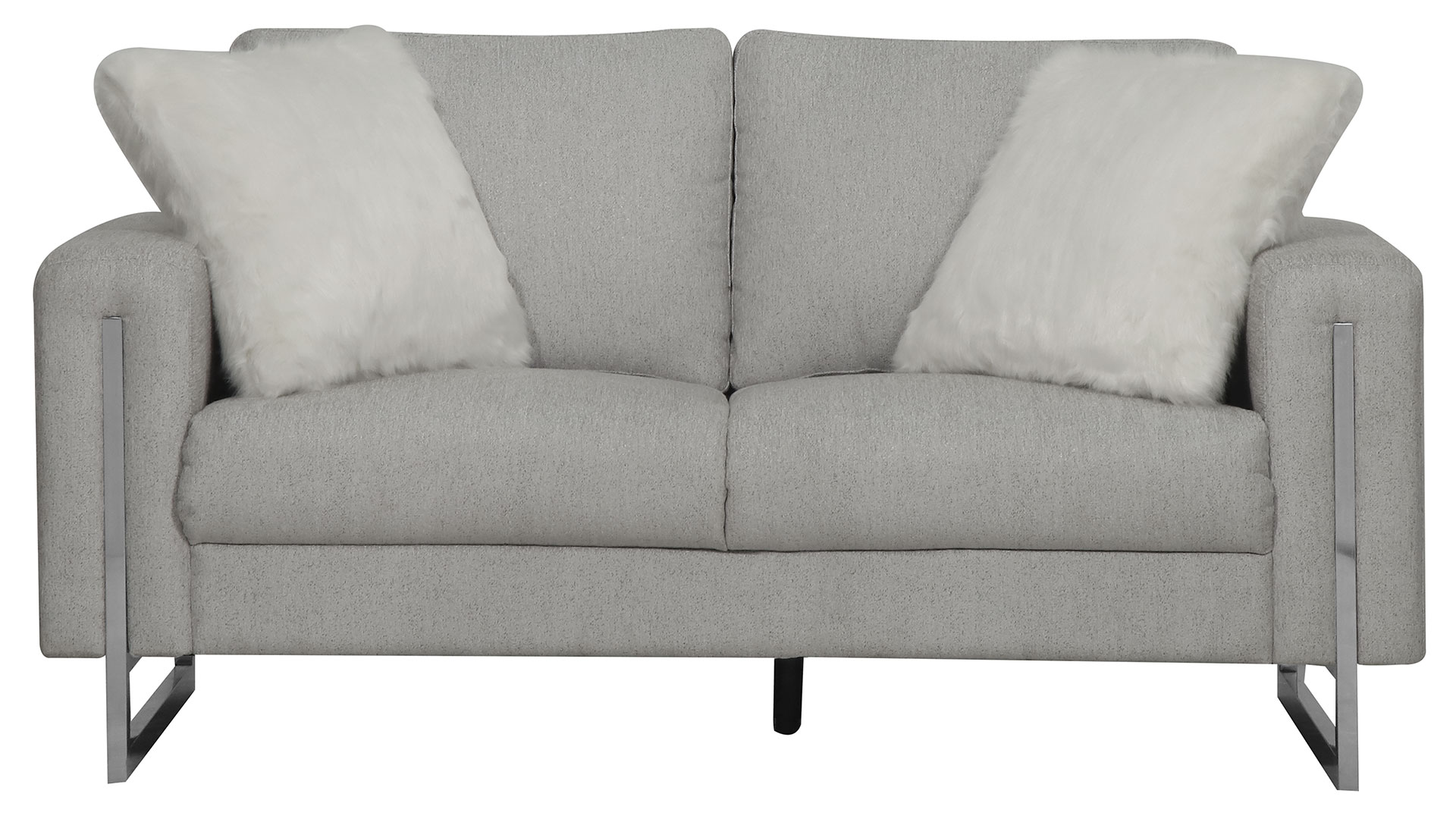 HOLLYWOOD DIAMOND FABRIC LOVESEAT